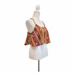 Tobi Small Crop Top Tribal Print Photo 1