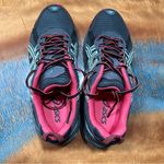 ASICS Gel-Venture 5 Black blue red Athletic Trail running shoes size 8.5 Photo 9