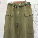 Ivy Jane  wide leg cotton pants comfort and joy knit easy pants Photo 2