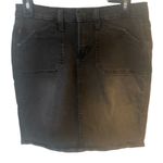 Rock & Republic Pre Owned Women’s  Poison Denim Jean Mini Skirt Sz 6 Classic Goth Photo 0
