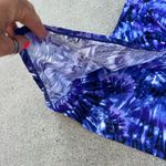 MiracleSuit  Purple Tie Die Twist Loose Flutter Wrap Tankini Top Size 10 Photo 2