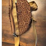 Chacos Chaco fanny pack gold brown and black geometric print Photo 0