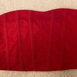 Red Bandeau Top Photo 0