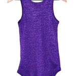American Vintage Vintage USA Made Metallic Purple Shimmer A.K.A. Los Angeles Retro Sz M Tank Top Photo 5