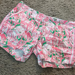 Lilly Pulitzer Lily Pulitzer Pink Flamingo Print Callahan Shorts Photo 0