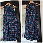 Thakoon Black Daisy Print Dress size 8 Photo 3