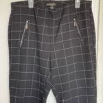 Massimo Fabro Womens Pants Sz 10 Plaid Italy Trouser Preppy Office Career Wear Photo 3