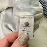 Talbots Gingham Check Blazer Jacket Blue & White Print Size 10 Photo 12