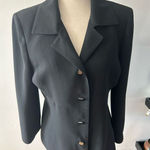 Kasper classy black blazer size 8P Photo 0