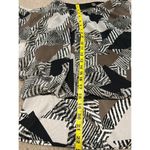 Style & Co NWT Macys scoop neck geometric blocked zebra print dolman sleeve blou Photo 7