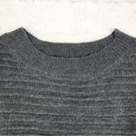 Cozy Casual COZY CO Gray Off The Shoulder Sweater Ribbed Chunky Knit Fall Size Small New Photo 2