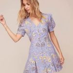 ASTR The Label Merci Dress Periwinkle Multi Floral Photo 0