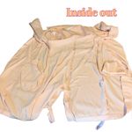 NEW YORK & COMPANY BLUSH LIGHWEIGHT BELTED TRENCH COAT JACKET (L) Orange Size L Photo 11