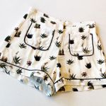 Topshop Cactus Print High Waisted Shorts Photo 2