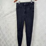 J.Crew  Curvy Toothpick‎ Black Washed Skinny Jeans Size 30 Photo 3