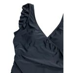 One Piece Marina West Women Size XXL Black Swimsuit   Ruffle NWT (27-109) Photo 3
