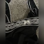 Princess Polly Black Lace Trim Bodysuit Photo 2