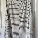 Lane Bryant  Sleeveless Black‎ White Blouse 22 24 Polka Dot Top Shirt Plus Work Photo 0