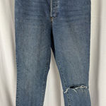 Free People  Jeans Womens 29 Blue We The Free Button-Fly Denim Straight Leg Comfy Photo 0