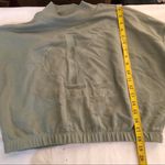 Calvin Klein CK Green Cropped long sleeve sweater sweatshirt mock turtle neck-Size XL Excellent condition, measurement in pics Photo 5
