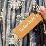 Roller Rabbit  Daisy Stripe Dhara Top NWT Sz XL Photo 4