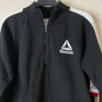 Reebok Half Zip Turtleneck Fleece Sweatshirt Photo 5