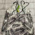 Sam Edelman NWT  Black and White Leaf Print Strappy Camisole | Vacation Coastal Photo 6