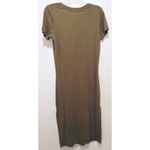 Outerknown  Neptune Tee Dress in Olive Small NWT Photo 6