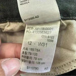 Levi's Levi Strauss Signature Heritage‎ High-Rise Flare Black Denim Womens Size 12 W31 Photo 7