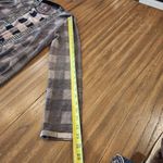 Heartloom Revolve  Brown checker Plaid duster Shrug with Metal Appliqué small Photo 9