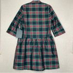 Tuckernuck  | NEW Festive Plaid Tartan Royal Shirt Mini Dress Size XL Photo 3