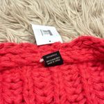 SAACHI CHUNKY KNIT OVERSIZED CARDIGAN SWEATER Pink Size undefined Photo 3