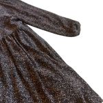 Madewell  Crinkle Georgette Mini Dress Babydoll Fun Print 3/4 Sleeve Size Small Photo 10