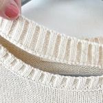 Sophie Rue Sophie‎ Rue StitchFix Vincenzo Sweater Cutout Detail Women Size Medium New Cream Photo 7