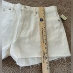 Lucky Brand  White Denim Relaxed Shorts Size 12/31 New Summer Vacation Chic Photo 6