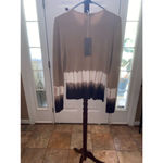 Kenar Women's  Brown and Tan Tie Dye Cardigan Sweater Size M Photo 7
