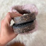 Magellan outdoors Rose Pink Fuzzy Slip On Sandals Photo 4