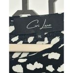Cori Lane Ladies Polka Dot Black White Short Sleeve Scoop Neck Dress SZ XL Photo 5