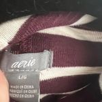 Aerie striped oversized turtleneck▪️size L Photo 3