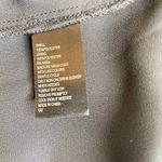 Alex Marie Women's Black Lightweight Smocked Neck Blouse Top Back Zip Medium Photo 5