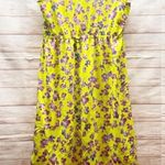 Daisy Fuentes Nwt  High Low Floral Print Pattern Spring Sleeveless Dress XL Photo 3