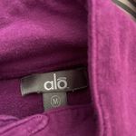 Alo Yoga Alo Medium Purple Full Zip Sweatshirt Photo 1
