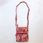 Vera Bradley Hipster Crossbody Purse Raspberry Fizz Retired Red & Pink Bag Photo 1