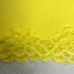 Coldwater Creek Yellow Lace Trim Tank Top Photo 7