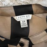 I Love H81 Tan And black Striped Sleeveless Top Photo 2