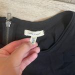 Silence + Noise Black Mini T-shirt Dress Photo 3