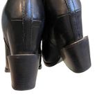 Ash  Chelsea Lula Wedge Ankle Black Leather Funky Bootie, Sz EU37 Photo 9