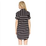 Madewell Womens Stripe Breakstripe Courier Button Down Pocket Shirt Dress - Sz S Photo 1