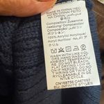 SheIn  Navy Blue and White Sweater Dress Photo 5