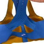 Brooks  Blue Dare Zip Front 2.0 DriLayer Sports Bra Size 40DD/E Photo 3